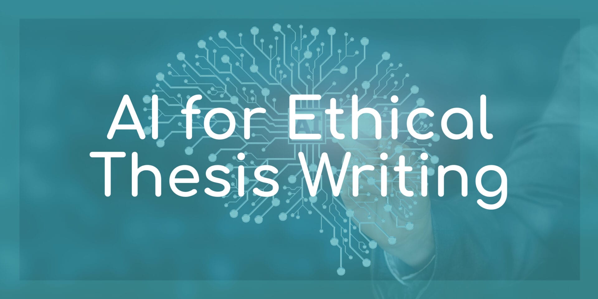 AI for ethical thesis writing icon